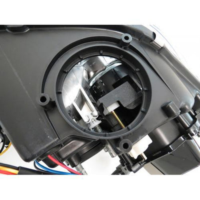 Unique Style Racing Unique Style Racing Lighting 2006-2007 Subaru Impreza / Impreza WRX "C" LED D2S Xenon HID Model Projector Headlight with Clear Corner Reflector (USR Special Edition)