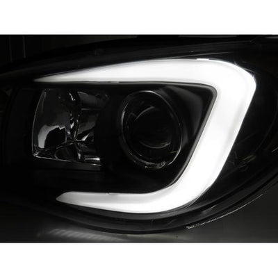 Unique Style Racing Unique Style Racing Lighting 2006-2007 Subaru Impreza / Impreza WRX "C" LED D2S Xenon HID Model Projector Headlight with Clear Corner Reflector (USR Special Edition)