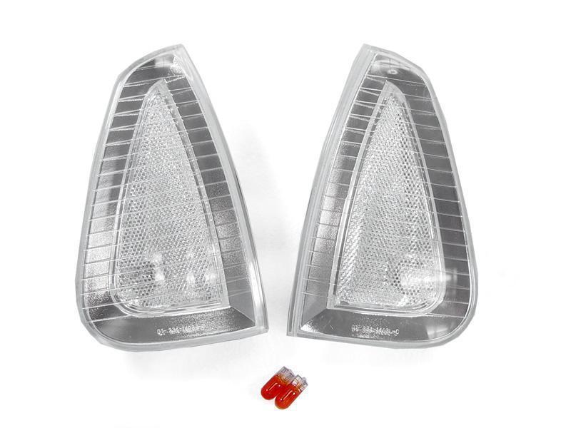 Unique Style Racing DEPO Lighting 2006-2010 Dodge Charger Chrome Housing Clear Or Black Housing Smoke Corner Lights - Made By DEPO