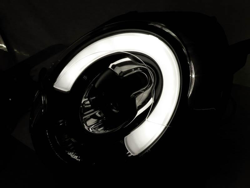 Unique Style Racing Unique Style Racing Lighting 2007-2013 Mini Cooper R56 R55 R57 White LED DRL F56 Style Light Bar Headlight JCW S