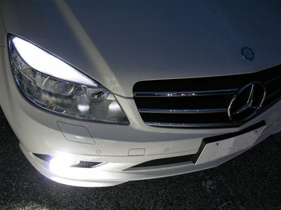 Unique Style Racing Unique Style Racing Lighting 2008-2011 Mercedes C Class W204 Osram Chips CanBus No Error LED Bulbs For Headlight Eyelid / Eyebrow