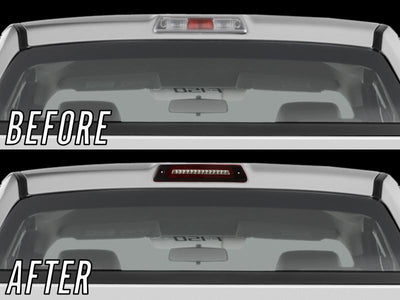 Unique Style Racing Unique Style Racing Lighting 2009-2014 Ford F150 / F-150 Pickup Truck 2 in 1 Red/Clear or Smoke 3rd Brake Light LED Bar with White LED Cargo Lamp - Made by USR