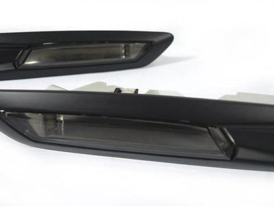 Unique Style Racing DEPO Lighting 2010-2014 BMW 5 Series GT F07 DEPO Matte Black Smoke LED Fender Side Marker Light