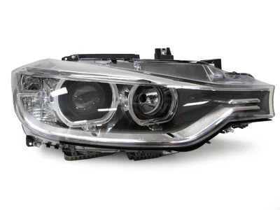 Unique Style Racing DEPO Lighting 2012-2015 BMW F30 / F31 3 Series 4 Door Sedan / 5 Door Wagon DEPO Black LED Angel Eyes Halo Rings Projector Headlight