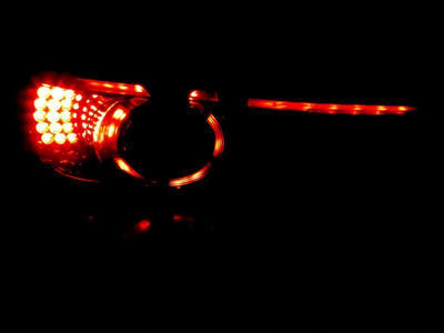 Unique Style Racing DEPO Lighting 2014-2018 Mazda 3 4D Sedan Touring Style Red/Clear Rear 4 Pieces LED Tail Lights Made by DEPO