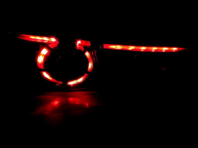 Unique Style Racing DEPO Lighting 2014-2018 Mazda 3 4D Sedan Touring Style Red/Clear Rear 4 Pieces LED Tail Lights Made by DEPO