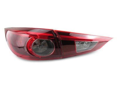 Unique Style Racing DEPO Lighting 2014-2018 Mazda 3 4D Sedan Touring Style Red/Clear Rear 4 Pieces LED Tail Lights Made by DEPO