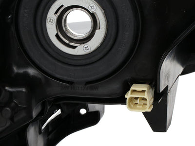 Unique Style Racing DEPO Lighting 2014-2020 Toyota 4Runner White LED DRL Eyelid Light Bar Black Housing 2021 TRD Pro Style Built-In LED Low Beam Projector Headlight Made by DEPO