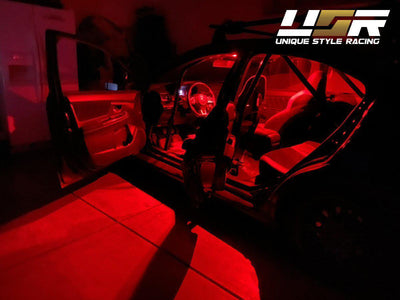 Unique Style Racing Unique Style Racing Lighting 2015-2021 Subaru WRX LED Interior Light Set - Front Map Lights, Center Dome Light, Trunk Light , License Lights - Made by USR