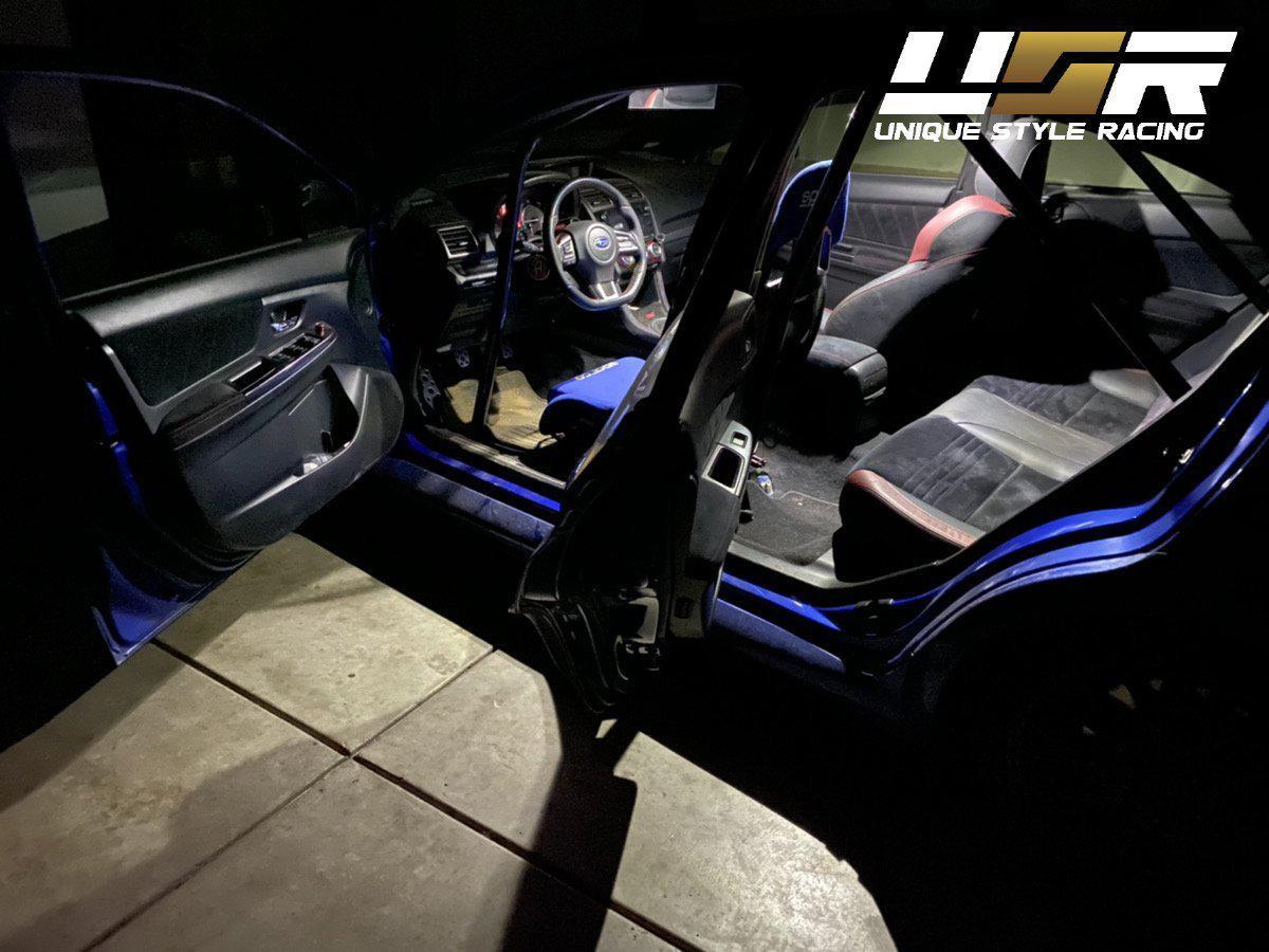 Unique Style Racing Unique Style Racing Lighting 2015-2021 Subaru WRX LED Interior Light Set - Front Map Lights, Center Dome Light, Trunk Light , License Lights - Made by USR
