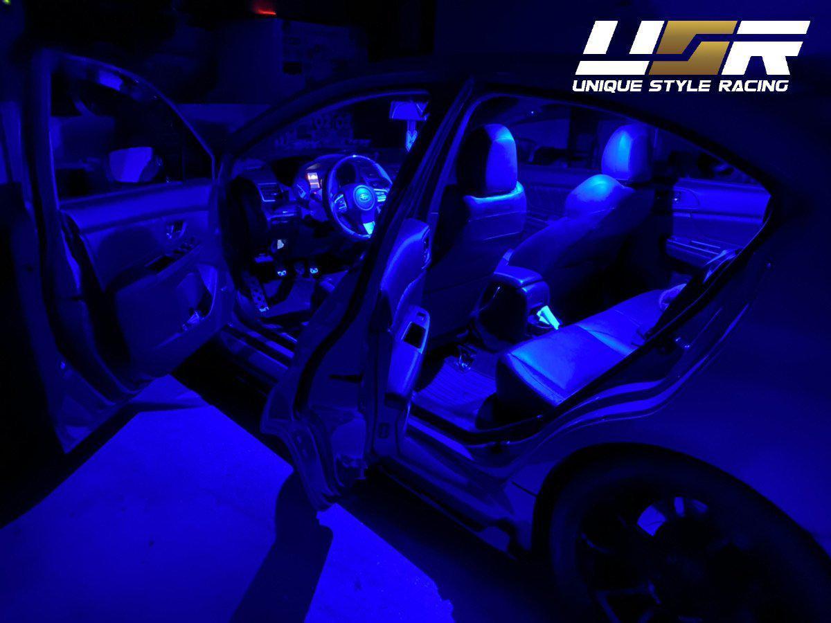 Unique Style Racing Unique Style Racing Lighting 2015-2021 Subaru WRX LED Interior Light Set - Front Map Lights, Center Dome Light, Trunk Light , License Lights - Made by USR