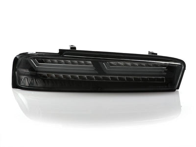 Unique Style Racing Unique Style Racing Lighting 2016-2018 Chevy Camaro Smoke/Black or Clear/Black Sequential Turn Signal FULL LED Tail Light