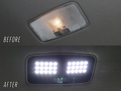 Unique Style Racing Unique Style Racing Lighting 2016-2021 Toyota Tacoma LED Interior Light Set - Center Dome Light, Front Map Light Made by USR