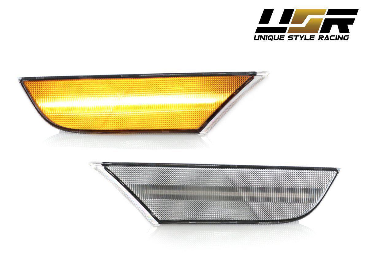Unique Style Racing Unique Style Racing Lighting 2018-2021 Honda Odyssey Amber LED Light Bar Clear Side Markers - Made by USR