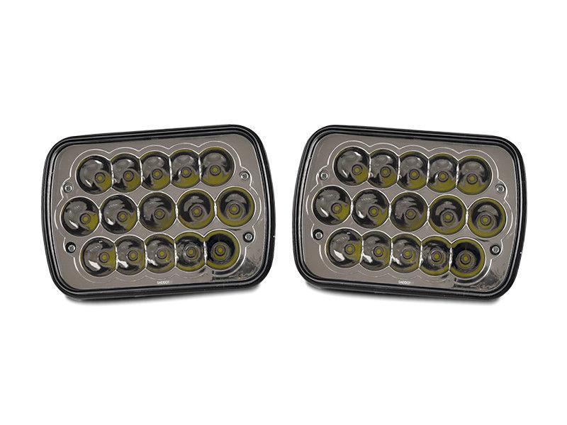 Unique Style Racing Unique Style Racing Lighting Full LED High and Low Beam 7x6 H6054 Pair Sealed Beam Conversion Headlight