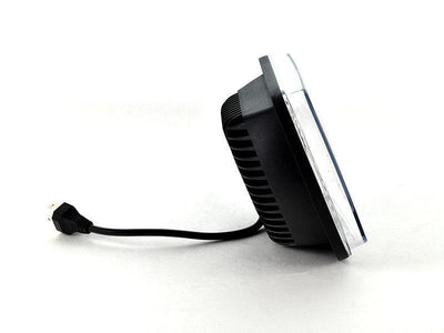Unique Style Racing Unique Style Racing Lighting Full LED High and Low Beam 7x6 H6054 Pair Sealed Beam Conversion Headlight