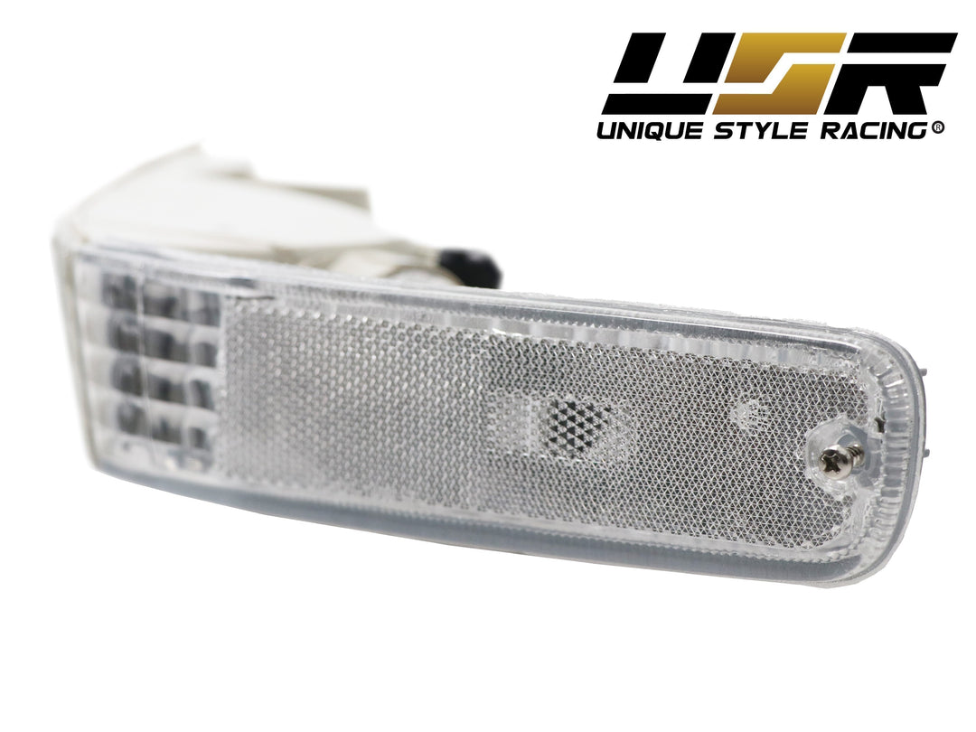 1992-1996 Honda Prelude Euro Crystal Clear or Smoke Front Bumper Signal Lights - Made by DEPO