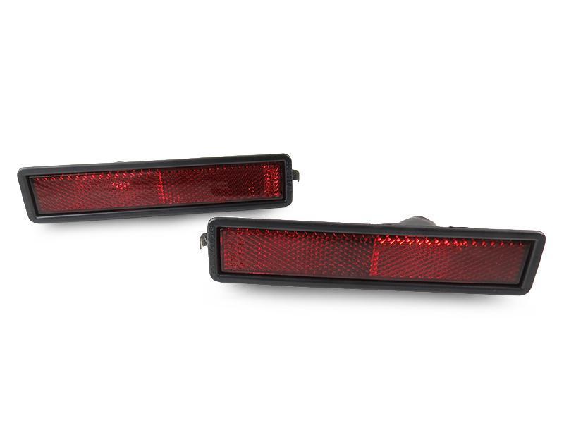 BMW E30 3 Series / E34 5 Series / E32 7 Series Front Amber or Rear Red Bumper Side Marker Light - Made by DEPO