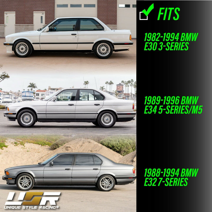 BMW E30 3 Series / E34 5 Series / E32 7 Series DEPO Clear or Smoke Bumper Side Marker Light