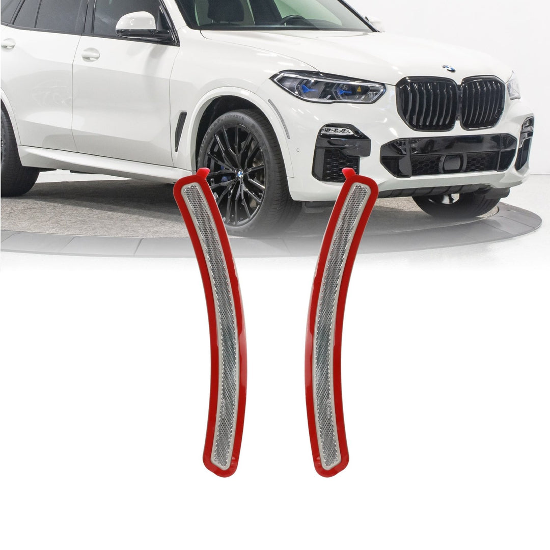 2019-2021 BMW G05 X5 Euro Clear or Smoke Lens Front Bumper Reflector Light - Made by DEPO
