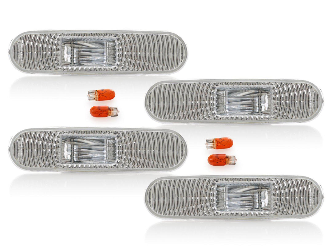 2002-2005 Honda Civic SI EP3 / EP 3DR Clear or Smoke Front / Rear Bumper Side Marker Lights - Made by DEPO