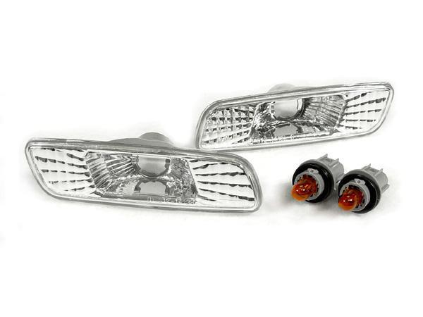 1998-2005 Lexus GS300 / GS400 / GS430 Clear or Smoke Front Bumper Side Marker Lights Made by DEPO