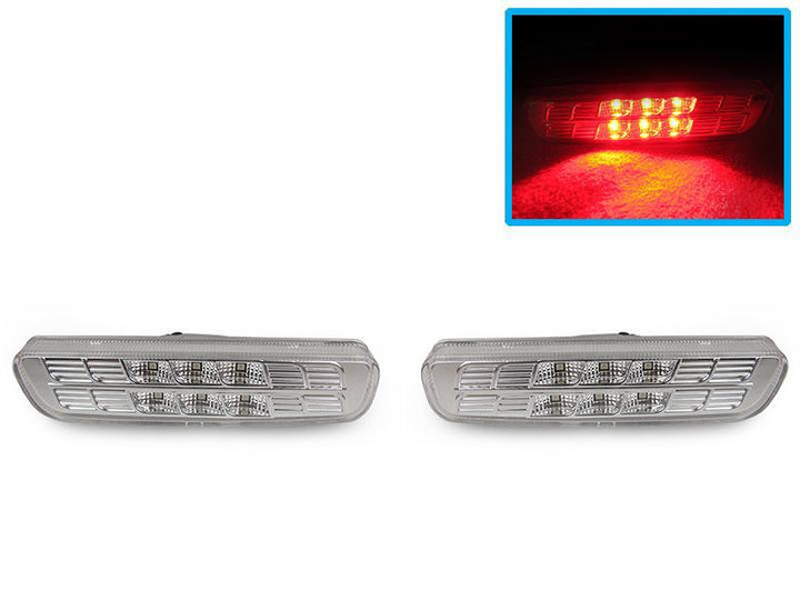 2001-2005 Lexus IS200 / IS300 and 1998-2003 Lexus RX300 Clear or Smoke Front / Rear LED Bumper Side Marker Lights Made by DEPO