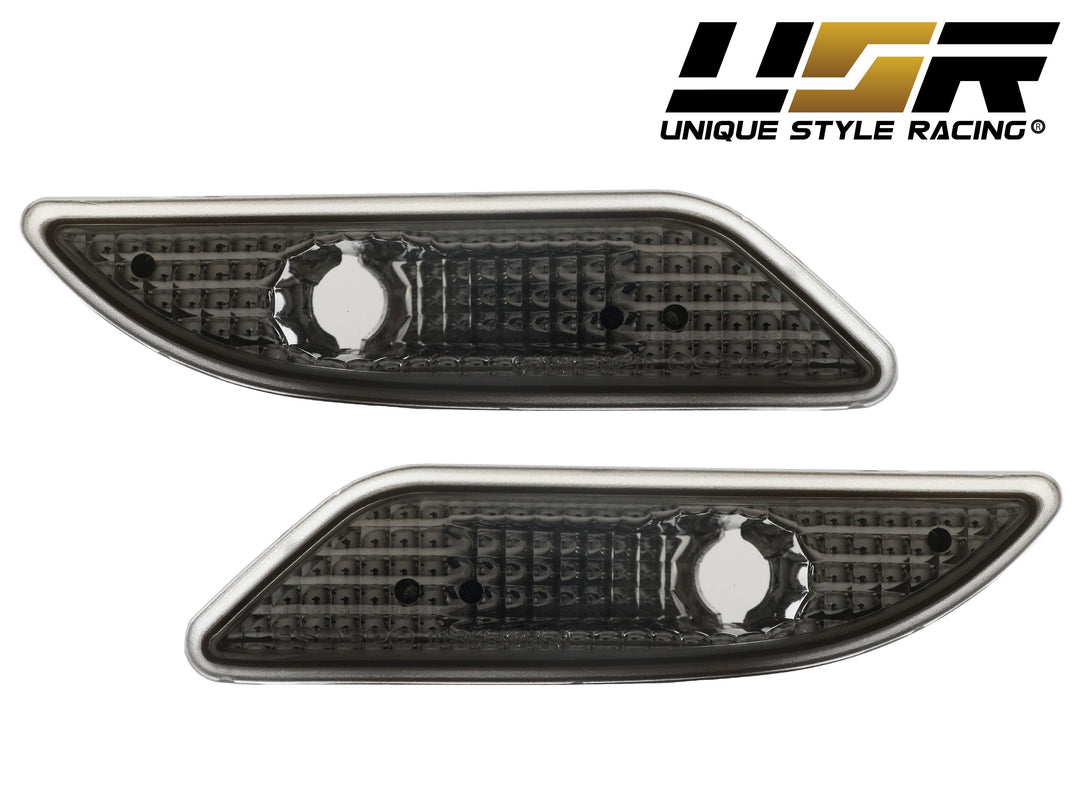 2005-2011 Mercedes SLK Class R171 Crystal Clear or Crystal Smoke Front Bumper Side Marker Light - Made by DEPO