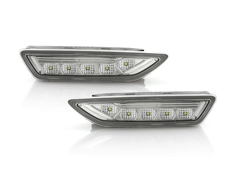 2009-2012 Mercedes SL Class R230 Non-AMG Model LED Clear or Smoke Bumper Side Marker Light