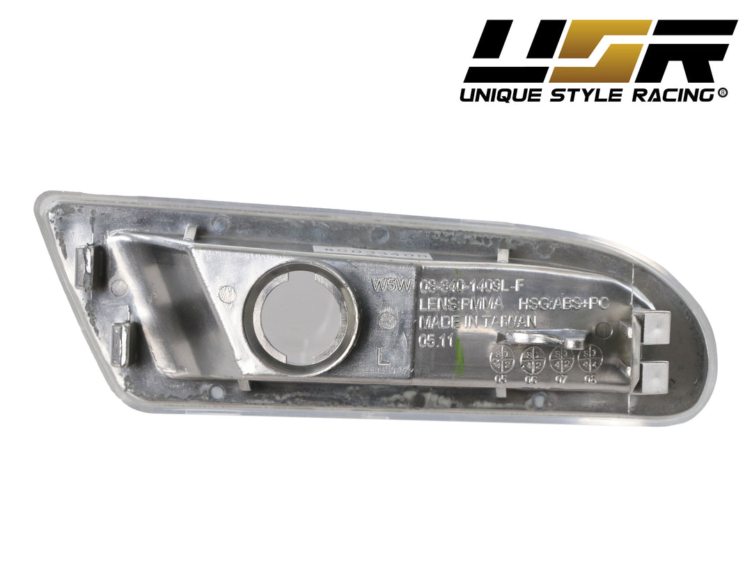 2000-2006 Mercedes S Class W220 DEPO Crystal Clear or Smoke Front Bumper Side Marker Light
