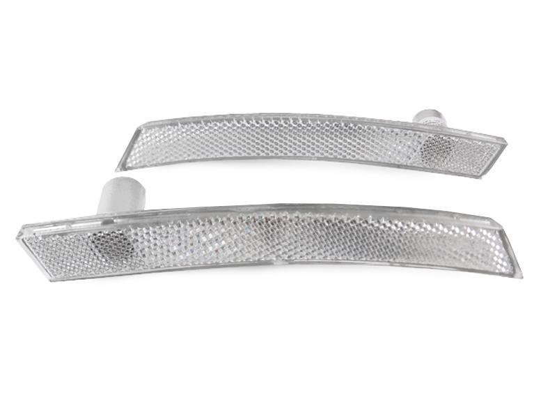 2002-2008 Mini Cooper S R50 R52 R53 Euro Clear or Light Smoke Front + Rear Bumper Side Marker Lights - Made by Unique Style Racing