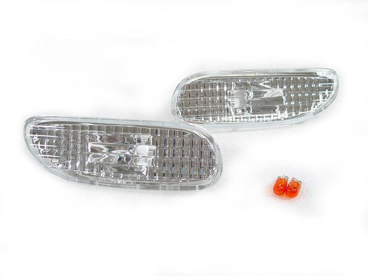 1995-1999 Mitsubishi Eclipse JDM Look Front Clear or Smoke Side Marker Lights - Made by DEPO