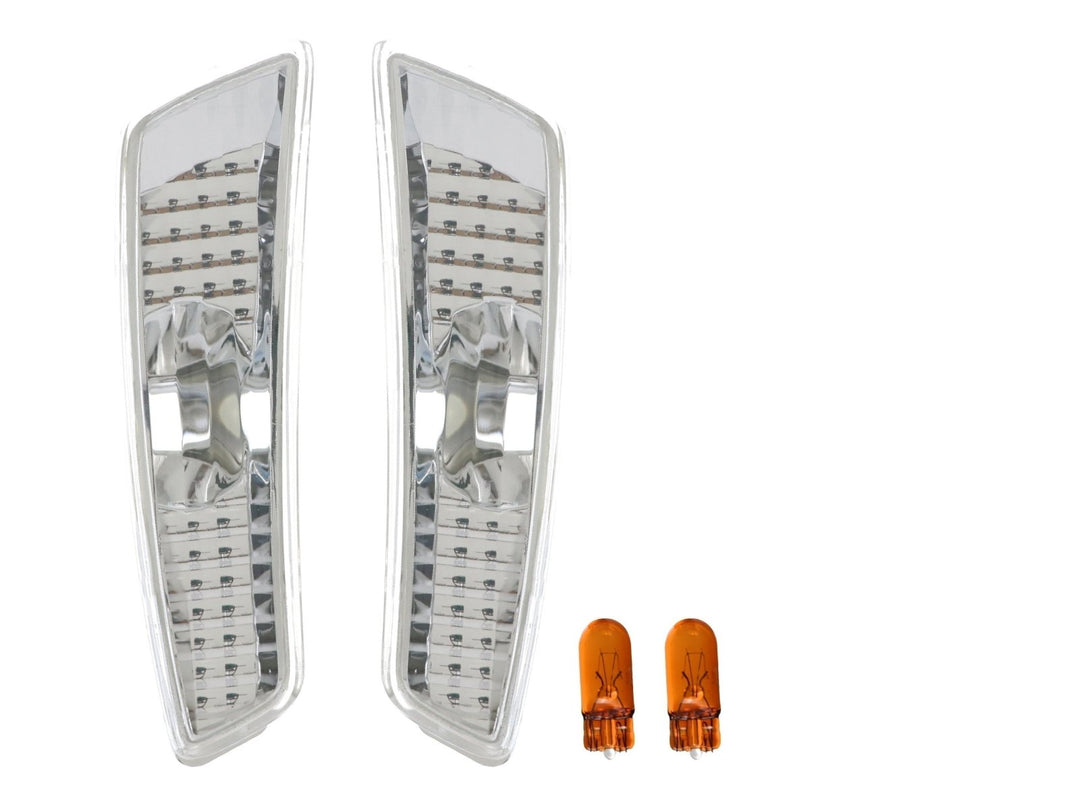 2008-2009 Pontiac G8 / G8 GT Front Clear or Smoke Bumper Side Marker Lights - Made by DEPO