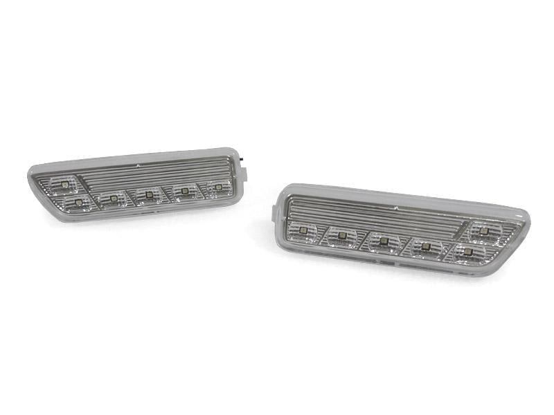 1999-2005 VW Golf / GTI / Jetta Mk.4 DEPO Clear or Smoke / Amber or White LED Front Bumper Side Marker Light