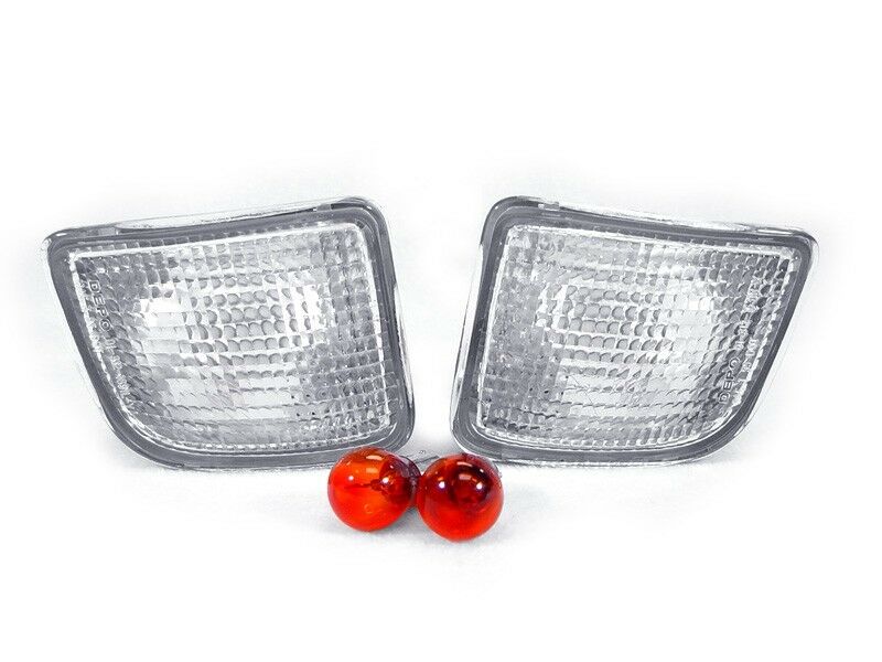 1998-2000 Toyota Tacoma 4WD & Tacoma 2WD PreRunner JDM Clear Bumper Signal Light - Made by DEPO