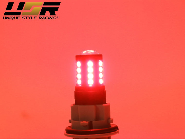 Red LED 3157 Tail Light Bulbs