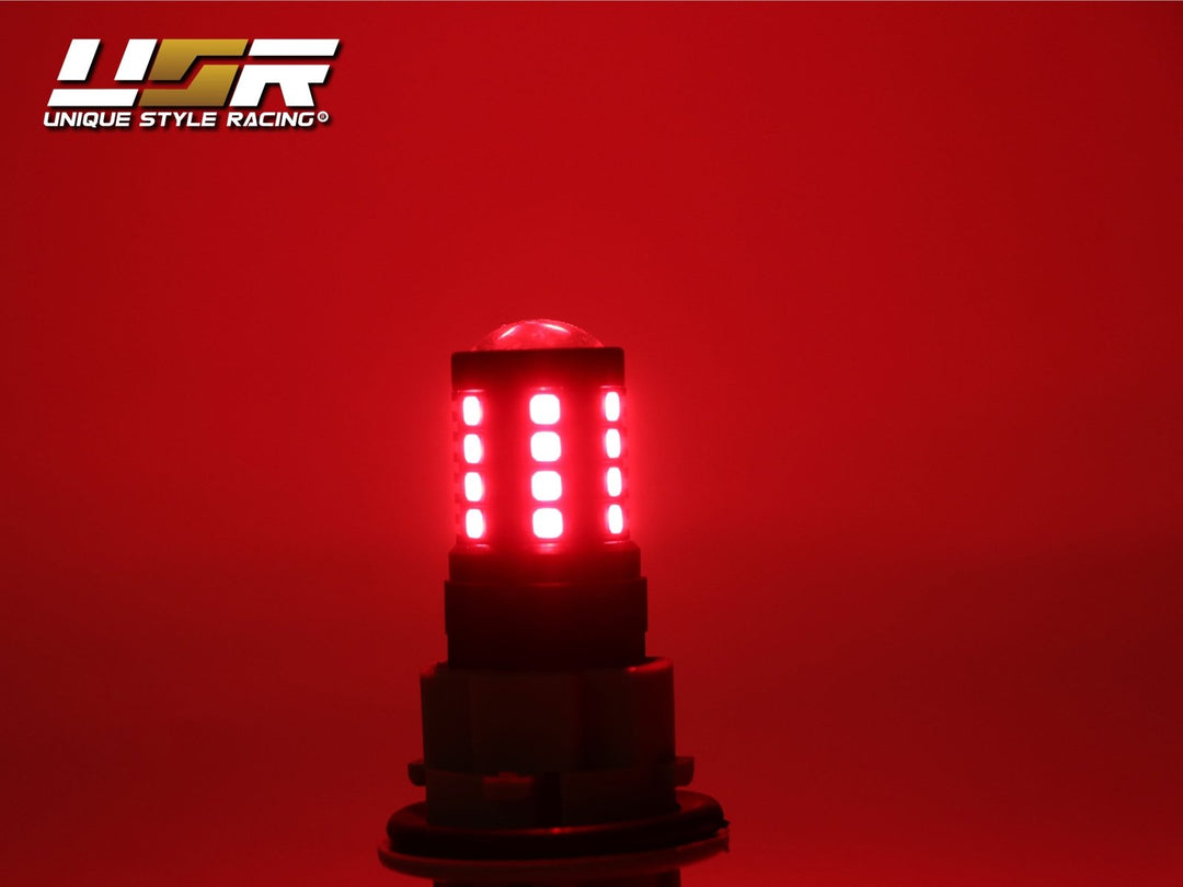 Red LED 3157 Tail Light Bulbs