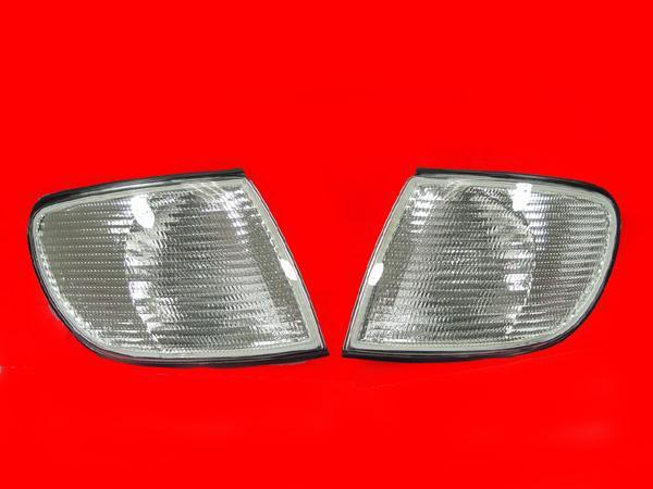 1995-1997 Audi A6/S6 Clear Corner Signal Lights - Made by DEPO