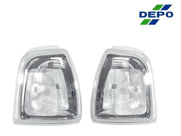 2001-2006 Ford Ranger Front Euro Crystal Clear Front Lights - Made by DEPO