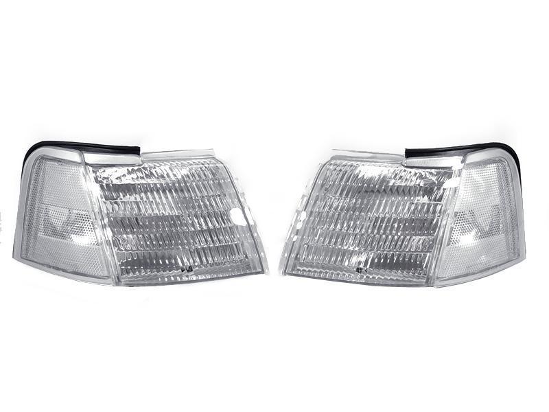 1989-1995 Ford Thunderbird / T-Bird Clear Corner Lights - Made by DEPO