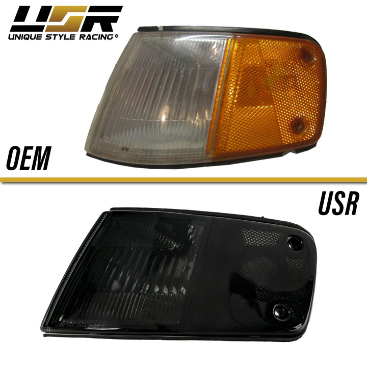 1988-1989 Honda CRX Clear, Smoke or Amber Front Corner Lights - Made by DEPO