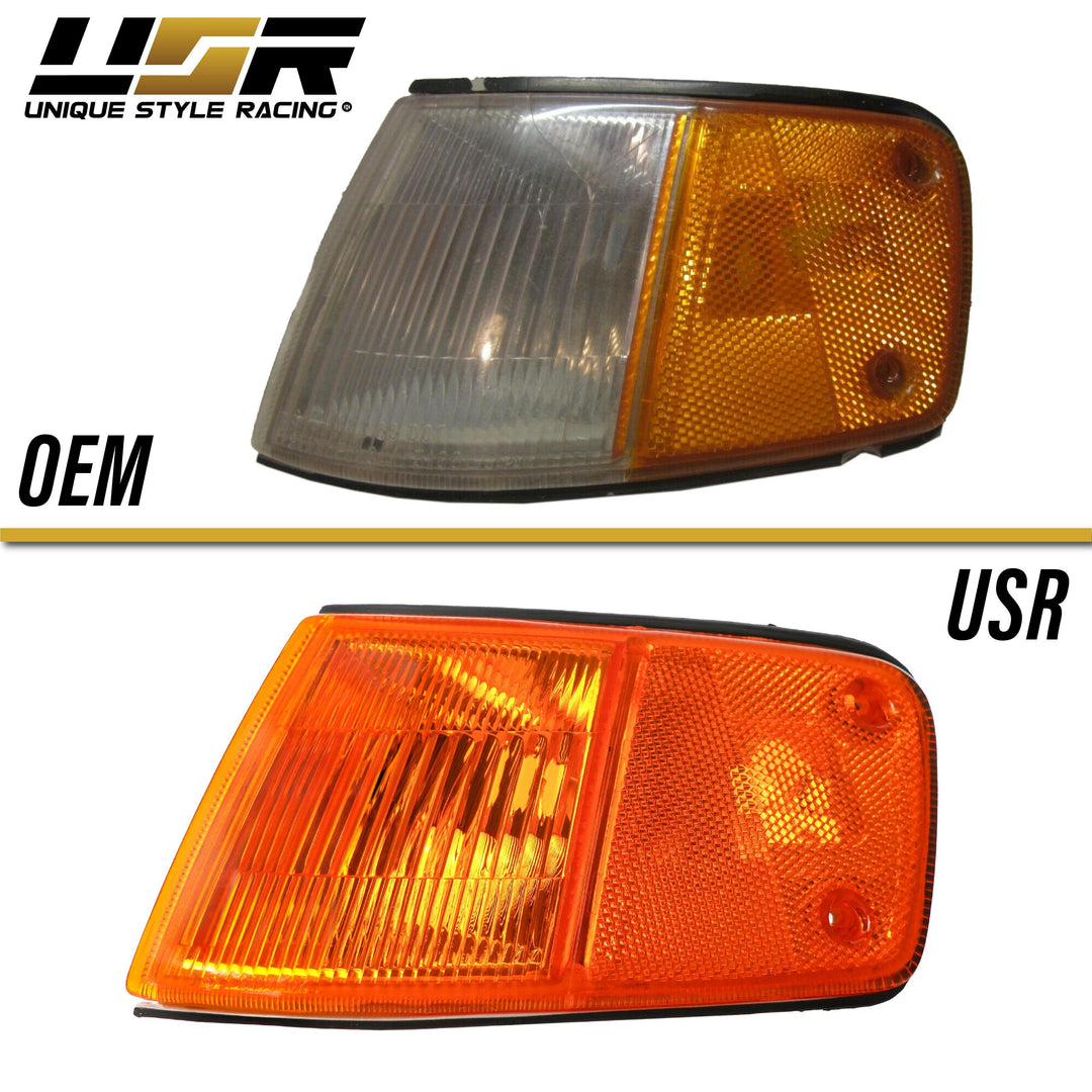 1988-1989 Honda CRX Clear, Smoke or Amber Front Corner Lights - Made by DEPO