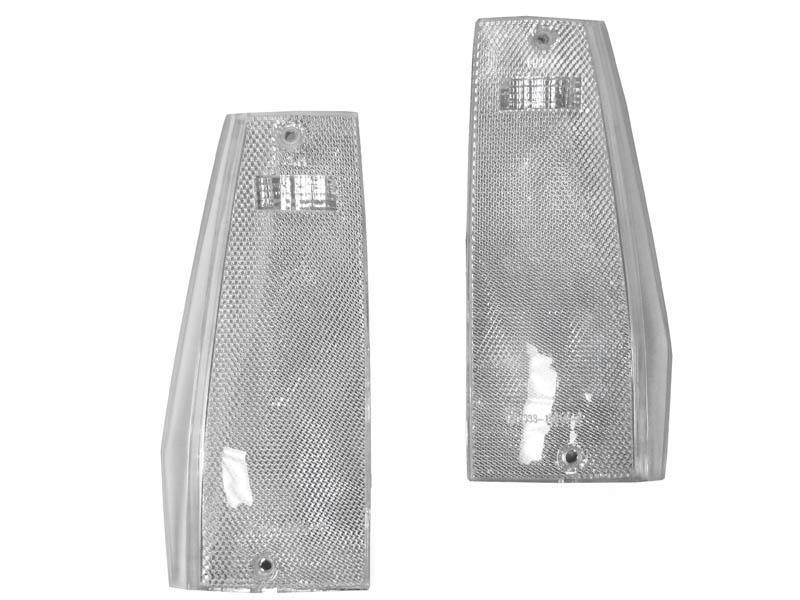 1984-1996 Jeep Cherokee XJ Clear Front Corner Lights - Made by DEPO