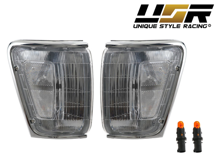 1990-1991 Toyota 4Runner / 1989-1991 Toyota Pick Up 4WD Clear Corner Lights - Made by DEPO