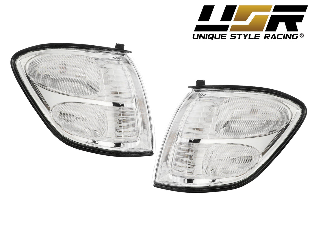 2001-2004 Toyota Sequoia / 2000-2004 Toyota Tundra Double Cab Only DEPO Clear Lens Corner Signal Lights