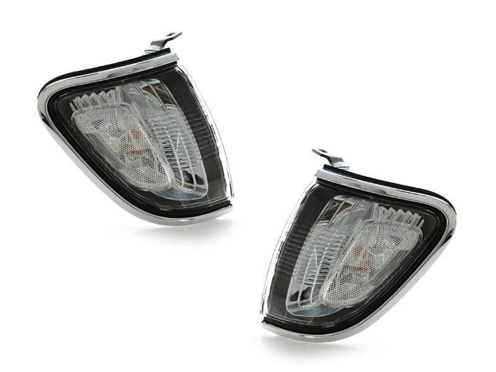 2001-2004 Toyota Tacoma Front Clear or Smoke Corner Lights - Made by DEPO