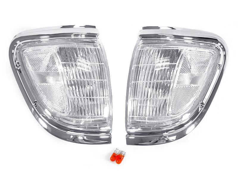 1995-1997 Toyota Tacoma 4WD Clear Front Corner Lights - Made by DEPO