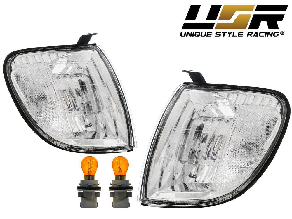 2000-2004 Toyota Tundra Single or Extended Cab Pickup Truck Clear Corner Lights - Made by DEPO