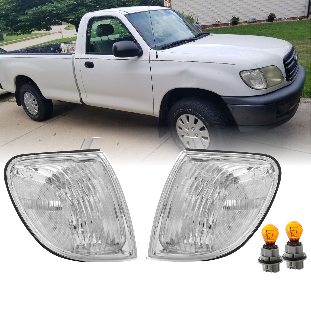 2005-2006 Toyota Tundra Double Cab & Crew Cab Clear Corner Lights - Made by USR