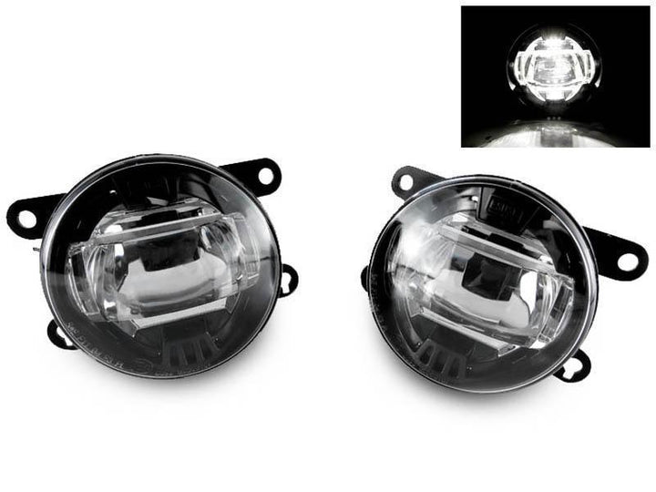 2016-2021 Honda Civic OEM Replacement Built-In Full LED Fog Lights Set - Made by DEPO